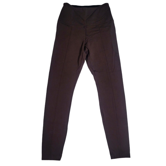Lysse Leggings Traditional Pull On Stretch Tapered Boot Pants Chocolate Brown XS - Picture 1 of 5